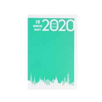 1Pc 18Monthes A5 Simple Notepad 2020 Daily Work Meeting Elastic Calendar Book for Student Office(Green)
1Pc 18Monthes A5 Simple Notepad 2020 Daily Work Meeting Elastic Calendar Book for Student Office(Green)
