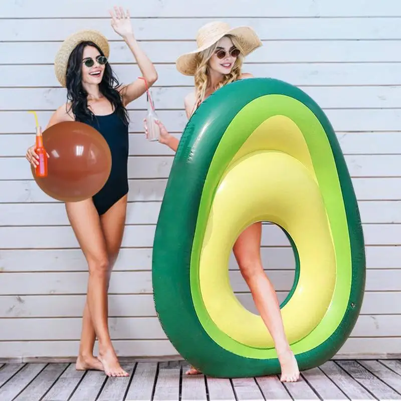 Summer Inflatable Floating Row Avocado Style Float Bed Air Matress Beach Swimming Pool Raft Toy Portable Large Size Swim Ring
Summer Inflatable Floating Row Avocado Style Float Bed Air Matress Beach Swimming Pool Raft Toy Portable Large Size Swim Ring
