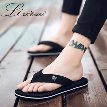 2020 New Summer Men’s Slippers High Quality Beach Sandals Non-slip Zapatos Hombre Casual Shoes Slippers Wholesale