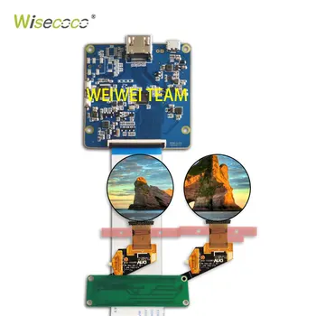 WISECOCO Round AMOLED 1.39 micro OLED Circle screen MIPI display 400*400 controller board for smart watch/wearable
WISECOCO Round AMOLED 1.39 micro OLED Circle screen MIPI display 400*400 controller board for smart watch/wearable