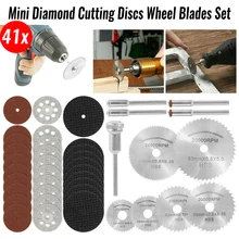 X41 Mini Diamond Cutting Discs Wheel Blades Set Drill Bit For Dremel Rotary Tool
X41 Mini Diamond Cutting Discs Wheel Blades Set Drill Bit For Dremel Rotary Tool