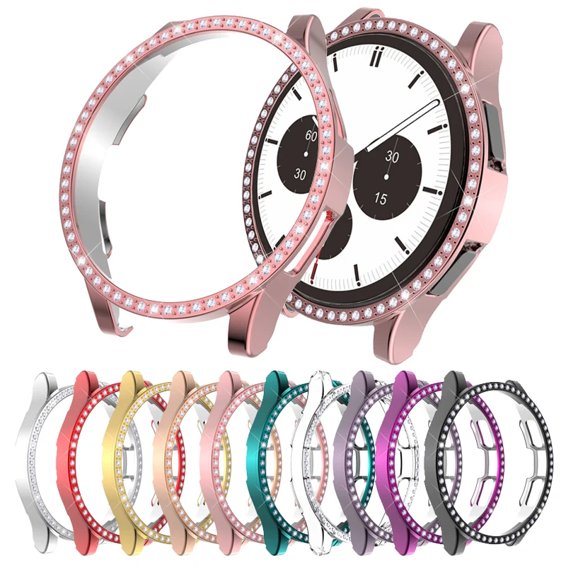 Diamond Case for Samsung Galaxy Watch 4 Classic 42mm 46mm bumper Screen Protector cover for Galaxy Watch 4 40mm 44mm Accessories
Diamond Case for Samsung Galaxy Watch 4 Classic 42mm 46mm bumper Screen Protector cover for Galaxy Watch 4 40mm 44mm Accessories