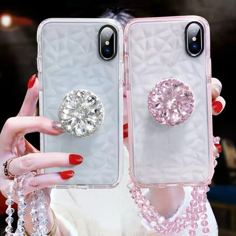case for iPhone 11 XR 7 8 11 Pro Max X XS Max Plus 6 6s cover Transparent All-Inclusive Female Soft Crystal kickstand
case for iPhone 11 XR 7 8 11 Pro Max X XS Max Plus 6 6s cover Transparent All-Inclusive Female Soft Crystal kickstand
