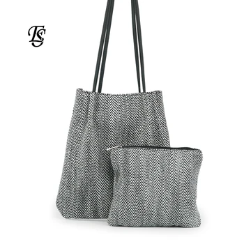 2 Pieces Women'S Shoulder Bag Wool Material Inner Cotton Material Lash Package A Large A Small Handbag Large Capacity Suit
2 Pieces Women'S Shoulder Bag Wool Material Inner Cotton Material Lash Package A Large A Small Handbag Large Capacity Suit
