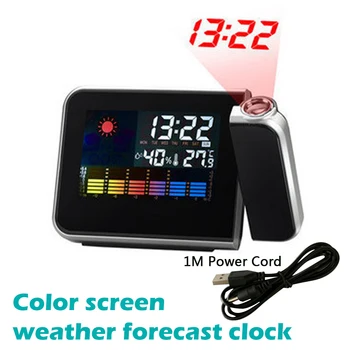 LED Digital Projection Alarm Clock Temperature Thermometer Desk Time Date Display Projector Calendar USB Charger Table Led Clock
LED Digital Projection Alarm Clock Temperature Thermometer Desk Time Date Display Projector Calendar USB Charger Table Led Clock
