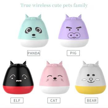 Fashion ZW-T 7tws Bluetooth Earphone Bluetooth 5.0 Portable Wireless Bluetooth Headsets with Cute Cartoon Animal Charging Box
Fashion ZW-T 7tws Bluetooth Earphone Bluetooth 5.0 Portable Wireless Bluetooth Headsets with Cute Cartoon Animal Charging Box