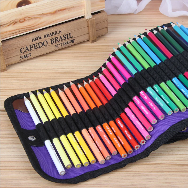1set colored pencils set kit with portable slot case pencil sharpener, mixed color soluble drawing sketch 50 colors pencil
1set colored pencils set kit with portable slot case pencil sharpener, mixed color soluble drawing sketch 50 colors pencil