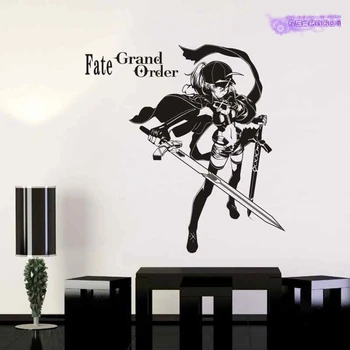 Saber Wall Decal Fate/stay Night FGO Vinyl Wall Stickers Decal Decor Home Decorative Decoration Anime Car Sticker
Saber Wall Decal Fate/stay Night FGO Vinyl Wall Stickers Decal Decor Home Decorative Decoration Anime Car Sticker