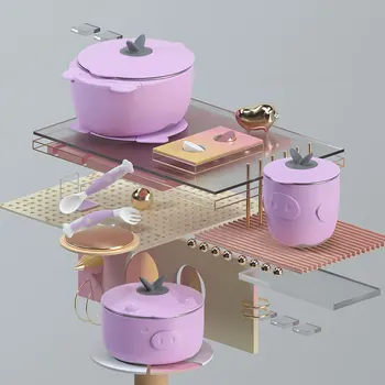 Baby Insulation Bowl Baby Dish Training Tableware Children Feeding Food Dishes Kids Dinnerware with Spoon Fork Baby Plates
Baby Insulation Bowl Baby Dish Training Tableware Children Feeding Food Dishes Kids Dinnerware with Spoon Fork Baby Plates