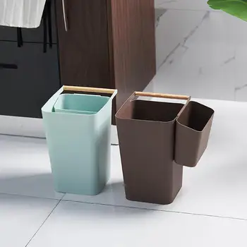 Fashion Wet Dry Separation Trash Bin Japanese Style Garbage Can Large Capacity Storage Bucket With Handle Durable Plastic Tank
Fashion Wet Dry Separation Trash Bin Japanese Style Garbage Can Large Capacity Storage Bucket With Handle Durable Plastic Tank