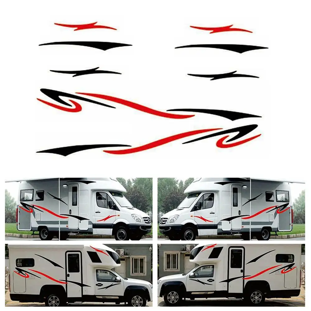 RV sticker Vehicle Decals Sticker Decor Vinyl Stripes Graphics Stickers Car Styling Sticker For Caravan Trailer Camper Van
RV sticker Vehicle Decals Sticker Decor Vinyl Stripes Graphics Stickers Car Styling Sticker For Caravan Trailer Camper Van