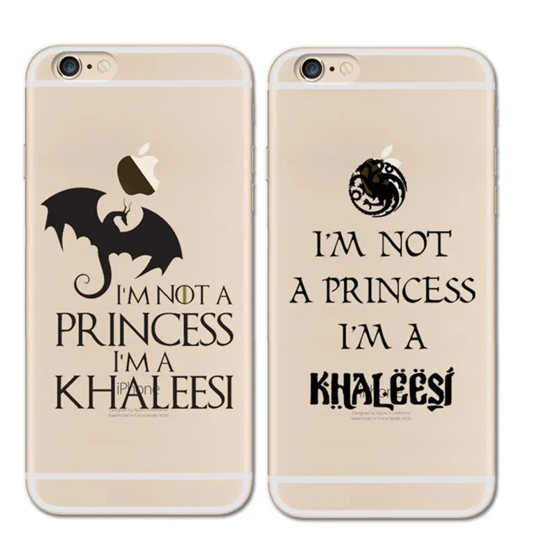 Game Of Throne I'm Not A Princess I'm A Khaleesi For Iphone 6 6S 7 Plus 5 5s SE Case Soft TPU Covers For Iphone 6S Case Coque
Game Of Throne I'm Not A Princess I'm A Khaleesi For Iphone 6 6S 7 Plus 5 5s SE Case Soft TPU Covers For Iphone 6S Case Coque