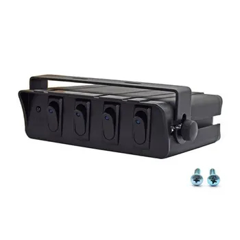 LED Backlit Boat Car 3 Pin Control 4 Gang Switch Box ABS Rocker On Off Accessories Panel Waterproof 30Amp Universal 12V
LED Backlit Boat Car 3 Pin Control 4 Gang Switch Box ABS Rocker On Off Accessories Panel Waterproof 30Amp Universal 12V