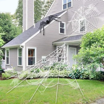Giant Stretchy SpiderWeb Halloween Cobweb Terror Party Decoration Bar Haunted House Halloween Spiders Web Props Halloween Decor 
Giant Stretchy SpiderWeb Halloween Cobweb Terror Party Decoration Bar Haunted House Halloween Spiders Web Props Halloween Decor