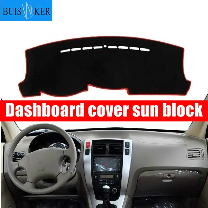 Car Styling Dashboard Cover Mat Pad Sun Shade Instrument Protect Carpet Accessories For Hyundai Tucson 2005 2006 2007 2008 2009
Car Styling Dashboard Cover Mat Pad Sun Shade Instrument Protect Carpet Accessories For Hyundai Tucson 2005 2006 2007 2008 2009