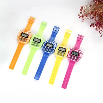 Fashion Digital Calculator With LED Watch Function Casual Silicone Sports For Kids Children Multifunction Calculating
Fashion Digital Calculator With LED Watch Function Casual Silicone Sports For Kids Children Multifunction Calculating