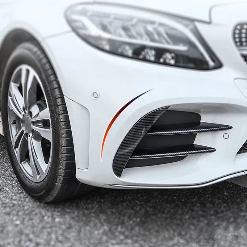Car Styling Front Bumper Fog Lamp Grille Slats Spoiler Flap Wing Decoration Trim 6Pcs For Mercedes Benz C Class W205 2019
Car Styling Front Bumper Fog Lamp Grille Slats Spoiler Flap Wing Decoration Trim 6Pcs For Mercedes Benz C Class W205 2019