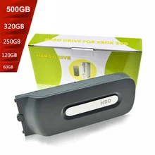 

New HDD Harddisk 120GB 500GB 320GB 250GB 60GB Hard Drive Disk For Xbox 360 Fat Game Console Internal For Microsoft XBOX360 fat