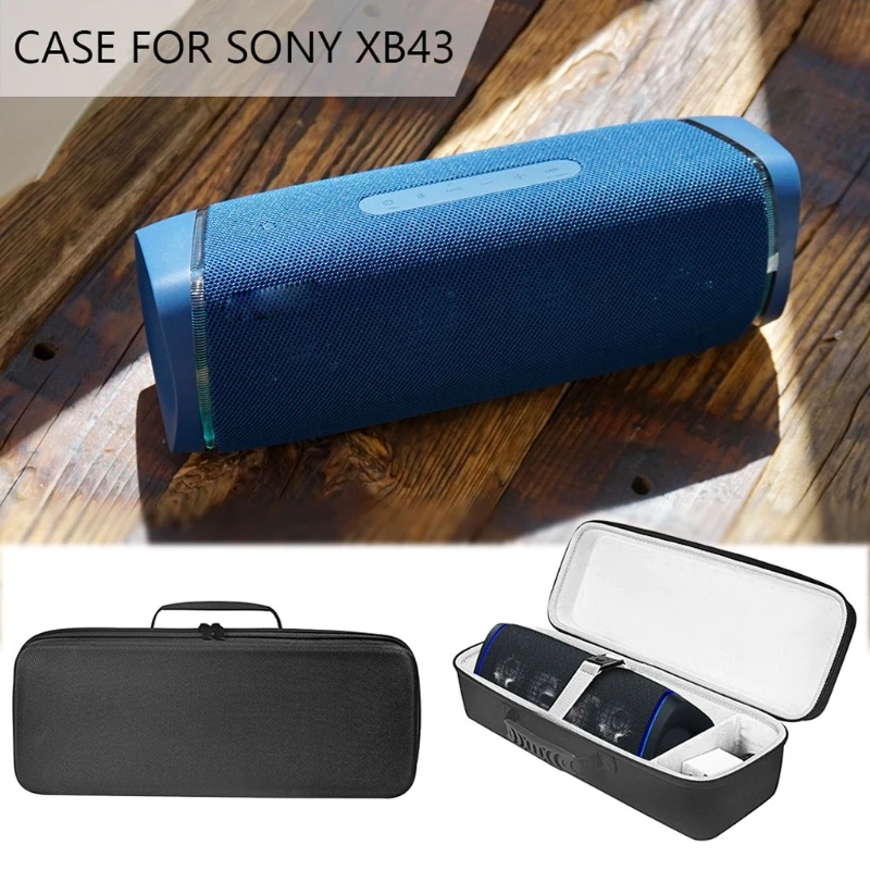 Square Shockproof Hard Cover Protective Case Bag for -Sony SRS-XB43 Extra BASS Wireless Bluetooth Speaker and Accessory
Square Shockproof Hard Cover Protective Case Bag for -Sony SRS-XB43 Extra BASS Wireless Bluetooth Speaker and Accessory