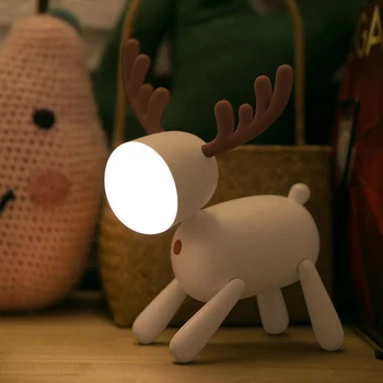 New Elk LED Desk Lamp Little Looking Deer Cartoon USB Night Light With Sleeping Lamp Desk Reading Desk Lamp
New Elk LED Desk Lamp Little Looking Deer Cartoon USB Night Light With Sleeping Lamp Desk Reading Desk Lamp