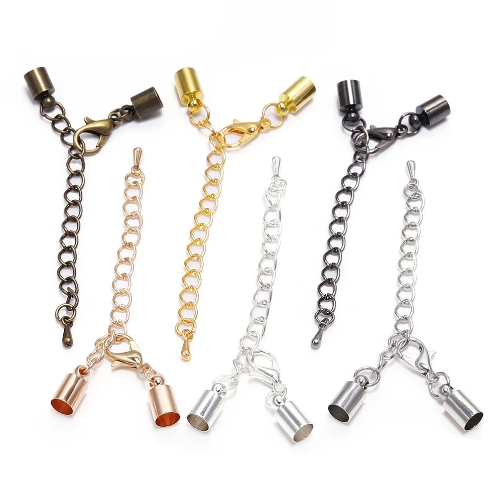 10pcs/Lot 3-10mm Lobster Clasps Hooks Tassel Round Leather End Tip Caps With Extending Chain Connectors For DIY Jewelry Making
10pcs/Lot 3-10mm Lobster Clasps Hooks Tassel Round Leather End Tip Caps With Extending Chain Connectors For DIY Jewelry Making