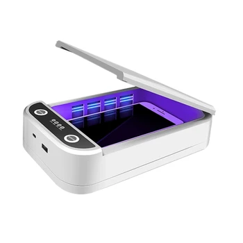 UV Cell Phone Sanitizer Box Phone Cleaner UV Light Sanitizer Aromatherapy Function for Smartphones Jewelry Keys Watches
UV Cell Phone Sanitizer Box Phone Cleaner UV Light Sanitizer Aromatherapy Function for Smartphones Jewelry Keys Watches