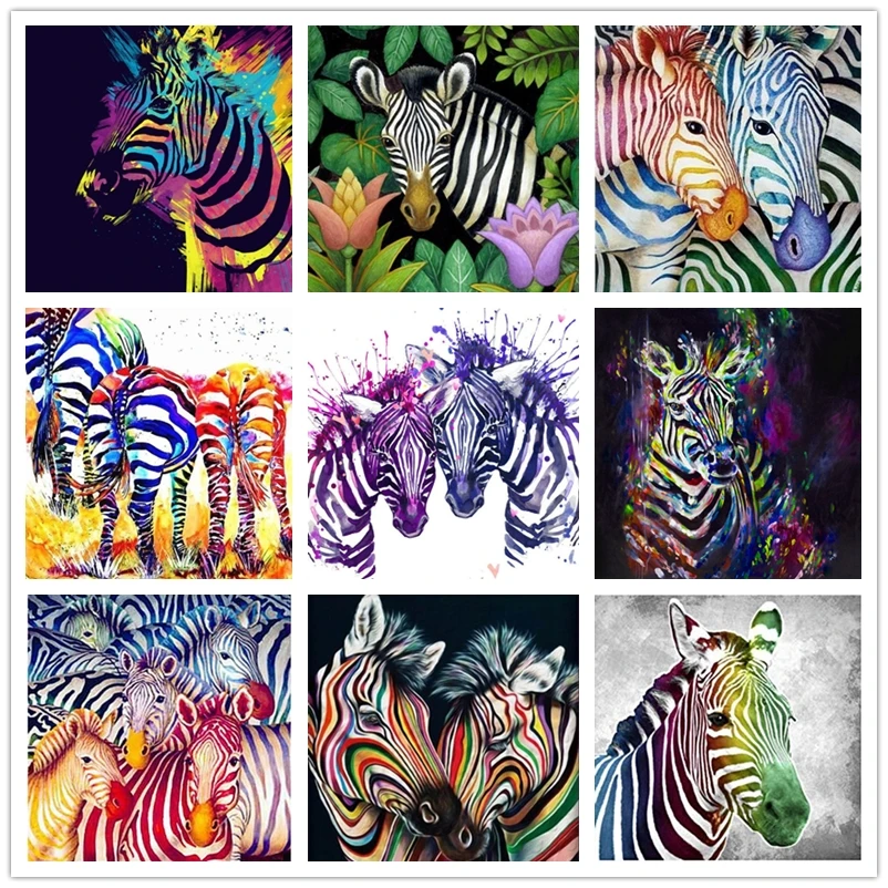 5D DIY Full Circular Diamond Painting Animal Zebra Diamond Cross Stitch Rhinestone Painting Wedding Decor Home
5D DIY Full Circular Diamond Painting Animal Zebra Diamond Cross Stitch Rhinestone Painting Wedding Decor Home