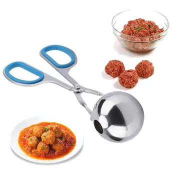 Meatball Make Fish Balls Homemade Mold Meatball Clip Large Handle Beef Pork Meatball Clip Stainless Steel Clip Kitchen Tool
Meatball Make Fish Balls Homemade Mold Meatball Clip Large Handle Beef Pork Meatball Clip Stainless Steel Clip Kitchen Tool