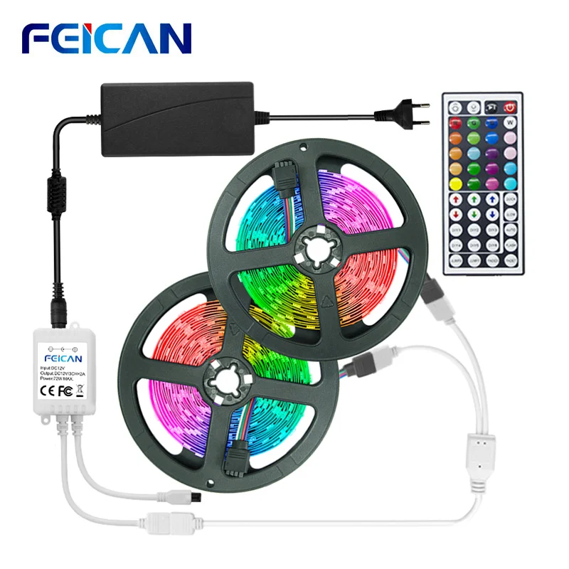 Led RGB Strip Backlight SMD 5050 10M 300LEDs LED Tape/12V Power Supply/44 Key IR Controller for TV,Bedroom,Kitchen,Living Room
Led RGB Strip Backlight SMD 5050 10M 300LEDs LED Tape/12V Power Supply/44 Key IR Controller for TV,Bedroom,Kitchen,Living Room