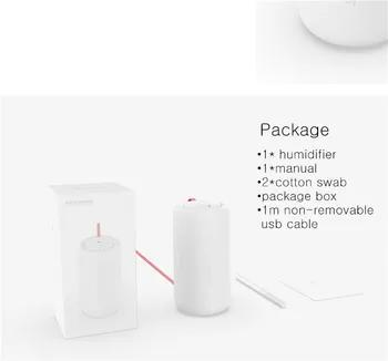 430ML USB Air Humidifier Ultrasonic AromaFor Home Essential Oil Aromatherapy Diffusers with Warm LED Light Diffuser
430ML USB Air Humidifier Ultrasonic AromaFor Home Essential Oil Aromatherapy Diffusers with Warm LED Light Diffuser