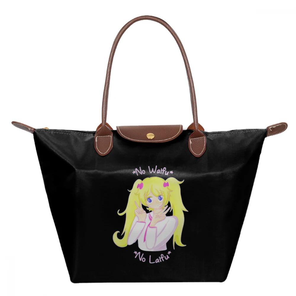 Laifu Handbag No Waifu No Laifu Top-handle Bags Pattern Trending Women Tote Bag Nylon Womens Large Capacity hobo Handbags
Laifu Handbag No Waifu No Laifu Top-handle Bags Pattern Trending Women Tote Bag Nylon Womens Large Capacity hobo Handbags