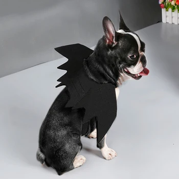 

Halloween Funny Bat Wings for Pet Bat Wings Clothes for Dog Cat Bat Costume for Halloween Transformation Clothing Halloween