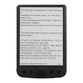 Delicate 6 inch E-Ink Ebook Reader 800x600 Ereader Electronic Paper Book with Front Light PU Cover Employee Benefits Gift
Delicate 6 inch E-Ink Ebook Reader 800x600 Ereader Electronic Paper Book with Front Light PU Cover Employee Benefits Gift