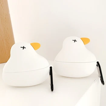 3D Cute Cartoon Goose Earpods Case for Huawei FreeBuds Pro White Duck Wireless Earphone Protector Cover Charging Box
3D Cute Cartoon Goose Earpods Case for Huawei FreeBuds Pro White Duck Wireless Earphone Protector Cover Charging Box