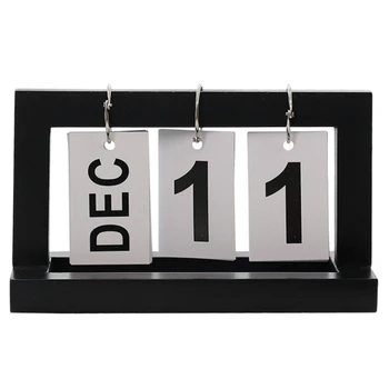 Vintage Pine Table Calendar Ornaments Office Desktop DIY Flip Calendar Home/Cafe Shop Decoration Calendar Simple Style 
Vintage Pine Table Calendar Ornaments Office Desktop DIY Flip Calendar Home/Cafe Shop Decoration Calendar Simple Style