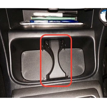 1pc Car Center Console Cup Holder Insert Divider Black For Toyota Tacoma 2005-2015 Auto Cup Holder Divider Accessories