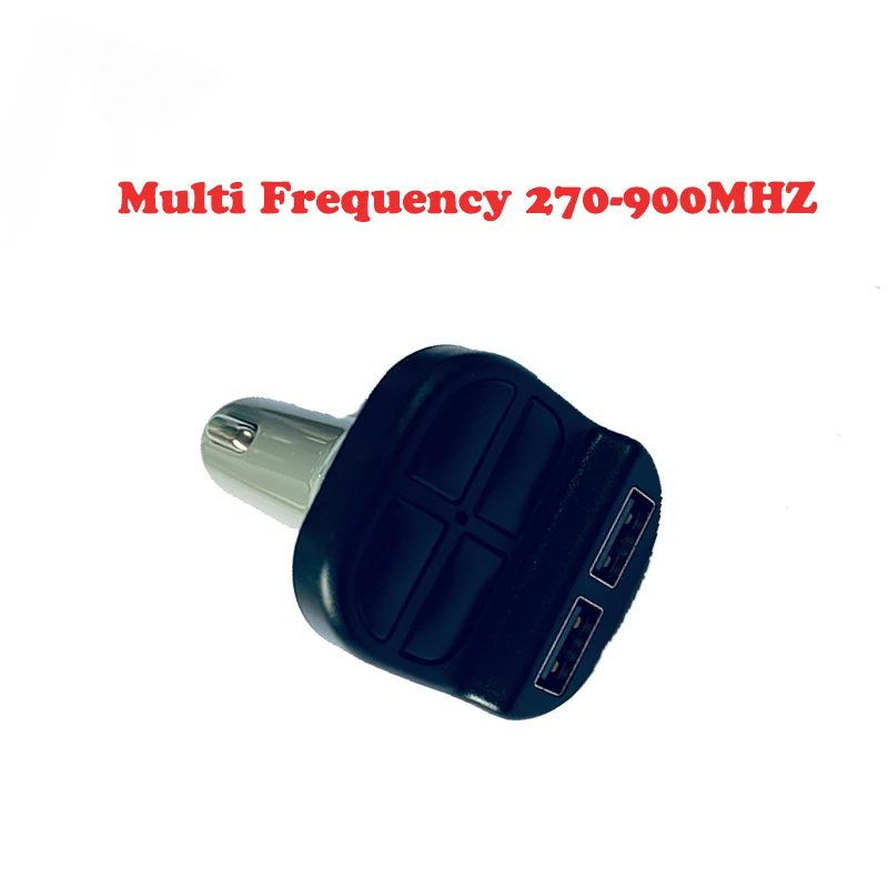 1PCS 5V 2A Car Cigarette Lighter 270-900MHZ AT-4 Multi frequency Fixed Code and Rolling Code garage door remote control
1PCS 5V 2A Car Cigarette Lighter 270-900MHZ AT-4 Multi frequency Fixed Code and Rolling Code garage door remote control