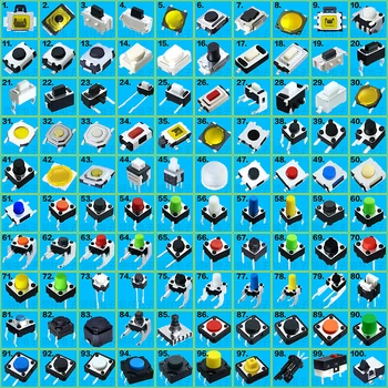 500pcs Assorted Key Push Button Micro Switch Kit ON/Off 6*6 12*12mm Car Remote Control Tablet PC Repair Tool Tactile Interruptor
500pcs Assorted Key Push Button Micro Switch Kit ON/Off 6*6 12*12mm Car Remote Control Tablet PC Repair Tool Tactile Interruptor