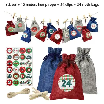 Christmas 2020 Advent Calendar 24 Days Hanging Drawstring Candy Bag with Sticker 67JB
Christmas 2020 Advent Calendar 24 Days Hanging Drawstring Candy Bag with Sticker 67JB