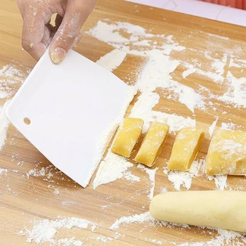2020 Trapezoidal Plastic Scraper White Trapezoidal Pastry Dough Scraper Cutter Plastic Baking Cake High Quality Kitchen Tools
2020 Trapezoidal Plastic Scraper White Trapezoidal Pastry Dough Scraper Cutter Plastic Baking Cake High Quality Kitchen Tools