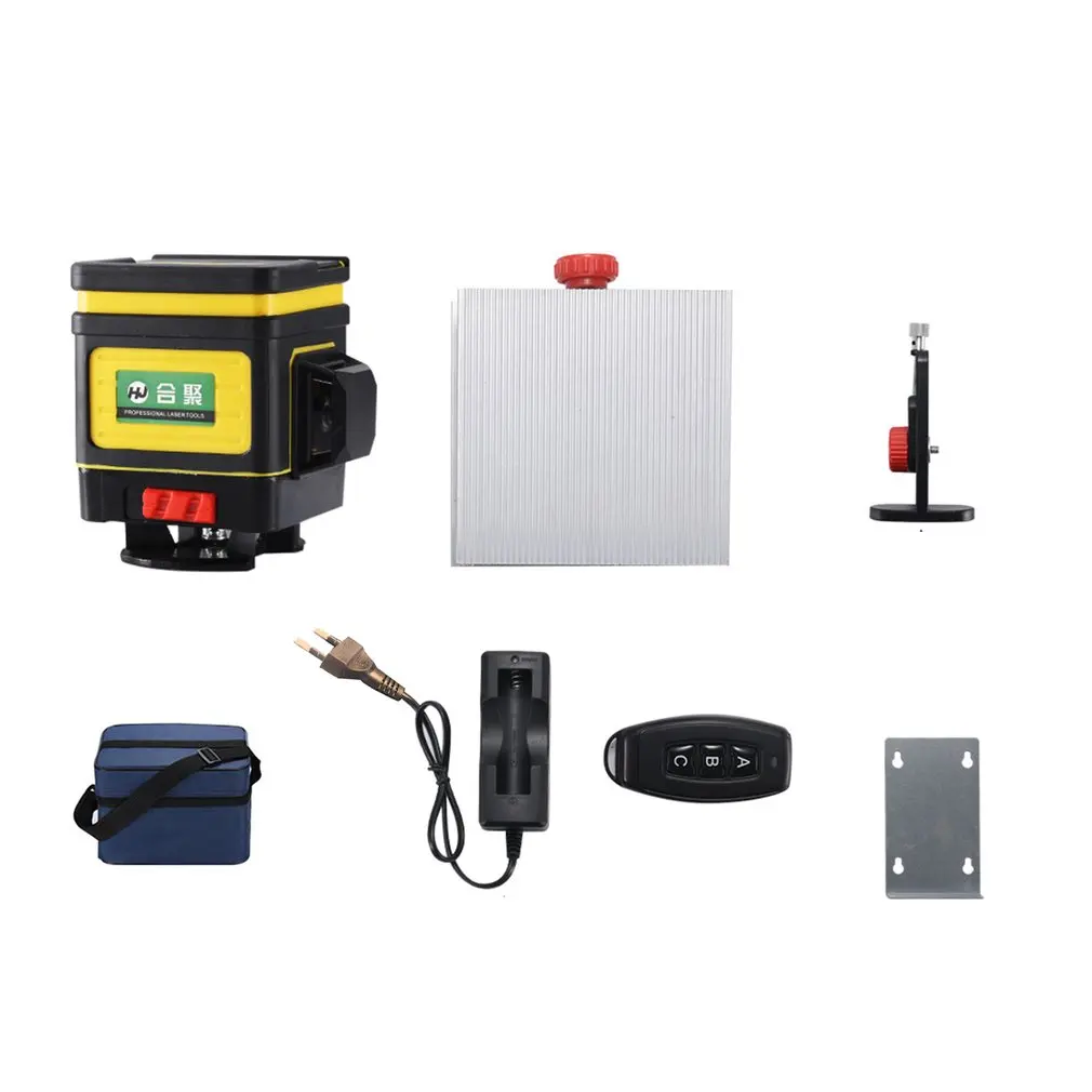Portable Green Laser Levels 12 Lines Leveling Instrument Self-Leveling Laser Leveler Vertical Horizontal Cross Laser
Portable Green Laser Levels 12 Lines Leveling Instrument Self-Leveling Laser Leveler Vertical Horizontal Cross Laser