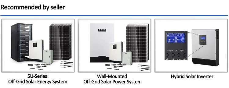 3kw 5kw off grid hybrid solar inverter with mppt charge controller