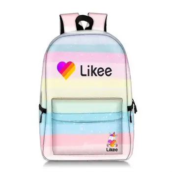 Hot Likee Printing Children School Backpack Large Capacity Travel Bag For Woman Fashion Likee Rucksack Backpack Children Bookbag 
Hot Likee Printing Children School Backpack Large Capacity Travel Bag For Woman Fashion Likee Rucksack Backpack Children Bookbag