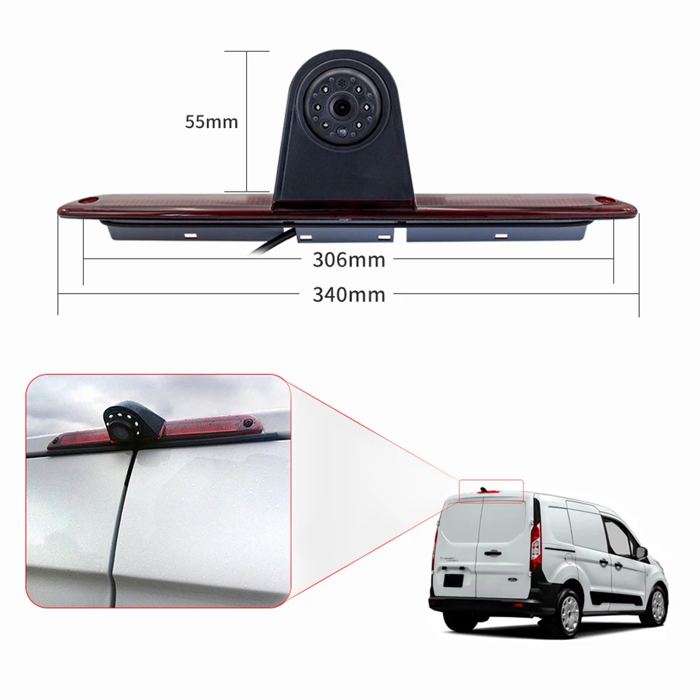 Car Third Brake Light Rear View Camera Waterproof IR Night Vision Parking Backup Camera For Crafter Mercedes Sprinter
Car Third Brake Light Rear View Camera Waterproof IR Night Vision Parking Backup Camera For Crafter Mercedes Sprinter