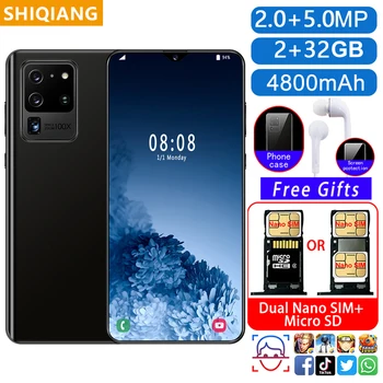 Global Version SOYES S30U Mobile Phone Android 10 Cell Phones 6.7 Inch 32G ROM Dual SIM Card Face Unlocked 4800mAh Smartphones
Global Version SOYES S30U Mobile Phone Android 10 Cell Phones 6.7 Inch 32G ROM Dual SIM Card Face Unlocked 4800mAh Smartphones