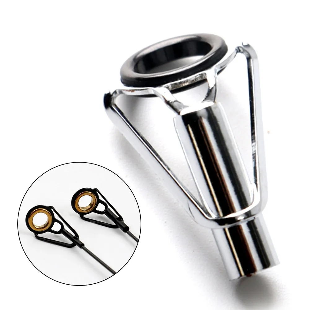 5pcs Rod Tip Top Guide Ring For Spinning Casting Fishing Rods Repair Building Pole Eye Line Rings Stainless Steel Frame Pesca
5pcs Rod Tip Top Guide Ring For Spinning Casting Fishing Rods Repair Building Pole Eye Line Rings Stainless Steel Frame Pesca