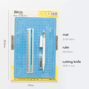 A5 PVC Cutting Mat Set Double-sided Plate Design Engraving Board Mat Handmade Patchwork Tools Diy Accessory Cut Pad
A5 PVC Cutting Mat Set Double-sided Plate Design Engraving Board Mat Handmade Patchwork Tools Diy Accessory Cut Pad