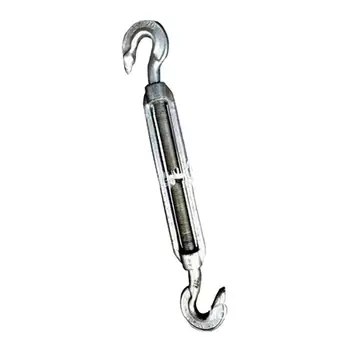 Stainless Steel Hook & eye Turnbuckle Wire Rope Tension Adjusting Chains Rigging , 6mm
Stainless Steel Hook & eye Turnbuckle Wire Rope Tension Adjusting Chains Rigging , 6mm