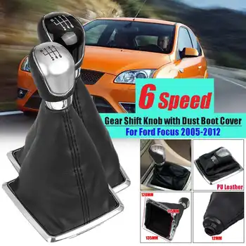 5/6 Speed MT Gear Shift Knob with Dust Boot Cover For Ford Focus MK2 2005 2006 2007 2008 2009 2010 2011 2012 Car Gear Shift Knob
5/6 Speed MT Gear Shift Knob with Dust Boot Cover For Ford Focus MK2 2005 2006 2007 2008 2009 2010 2011 2012 Car Gear Shift Knob