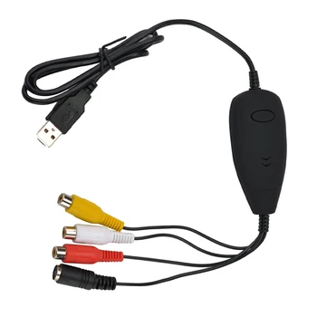 3RCA to USB2.0 Video capture,capture digital format video from analog video source, such as camcorder, VHS, camera by software
3RCA to USB2.0 Video capture,capture digital format video from analog video source, such as camcorder, VHS, camera by software